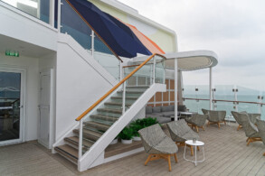 X-Sonnendeck für Suiten-Gäste