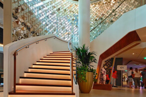 Treppe an der Grand Plaza