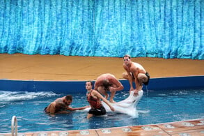 Aqua Theater - Wasser-Show - Oasis of the Seas