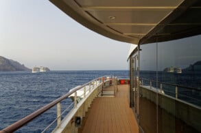 Aussenbereich vor der Observation-Lounge, Deck 7