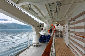 Rettungsboot-Bereich