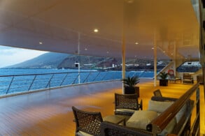 Aussenbereich am Heck, Deck 5