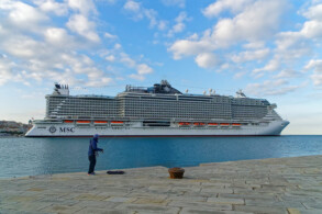 MSC Seaside in Triest