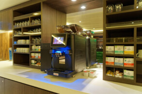 Kaffee- und Wasserstation