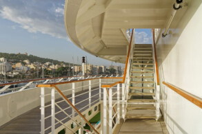 Außenbereiche am Bug