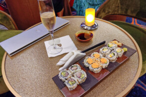 Sushi at The Club
