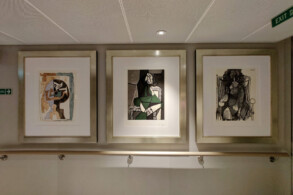 Kunst im Treppenhaus