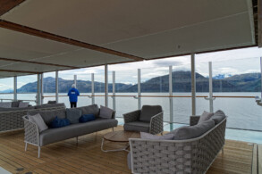ausfahrbarer Glasbalkon