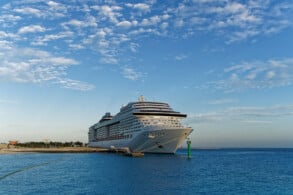 MSC Divina in Ocean Cay