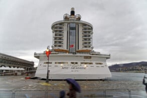 MSC Seaside in Triest
