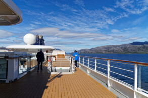 Sonnendeck mittschiffs