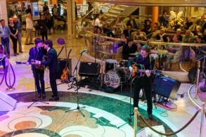 Live-Musik auf der Piazza