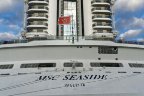 MSC Seaside in Triest