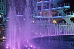 Wassershow im Aqua Theater