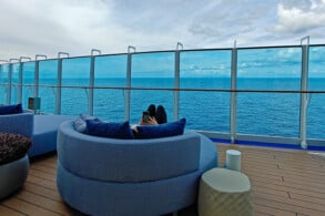 exklusives Cabana-Deck