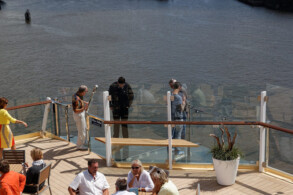 Blauer Balkon