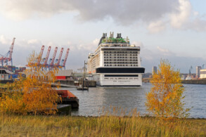 MSC Grandiosa in Hamburg-Steinwerder