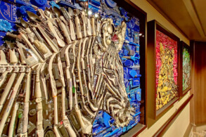 Kunst im Treppenhaus