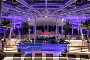 Solarium bei Nacht