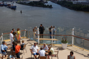 Blauer Balkon