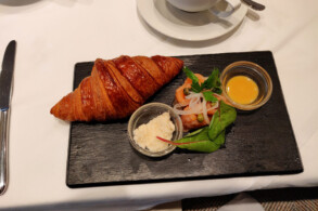 Croissant, Lachs