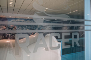 Racer-Wasserrutsche