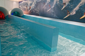 Racer-Wasserrutsche