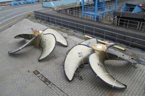 Propeller der AIDAsol