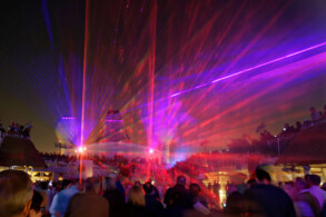 Welcome-Party am Pooldeck