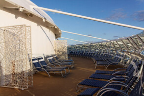 Sundeck für Suiten-Gäste