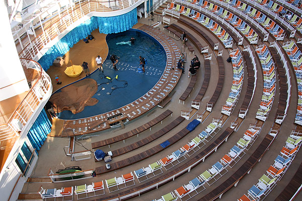Aqua Theater auf der Oasis of the Seas