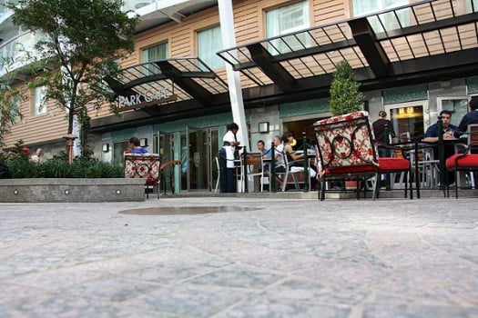 Park Cafe: Selbstbedienungs-Restaurant und Salatbar