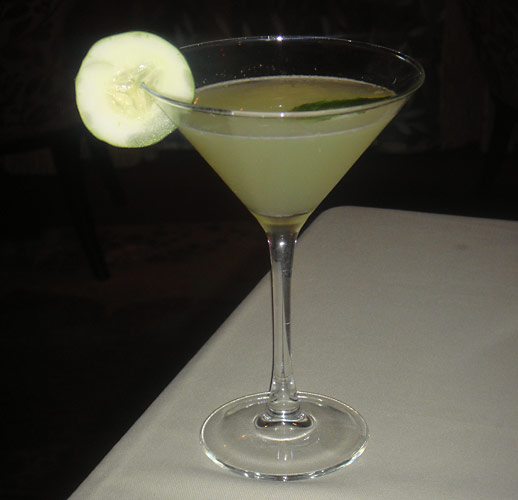 Cucumber Martini in der Original-Version des 150 Central Park