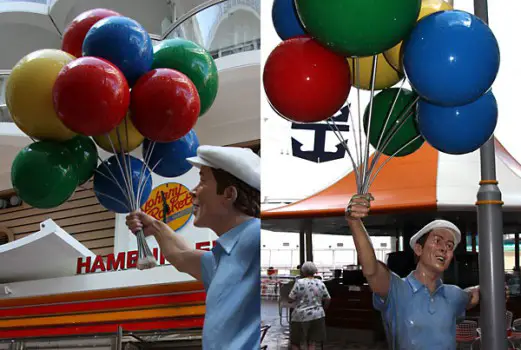 Entschärft: Luftballon-Mann am Boardwalk