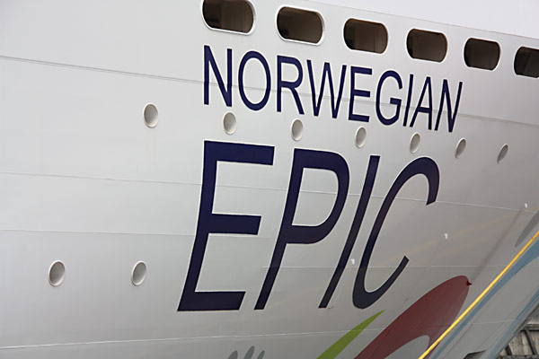 NCLs neues Flaggschiff, die Norwegian Epic