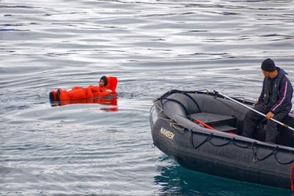 Notfall-Übung in Grönland