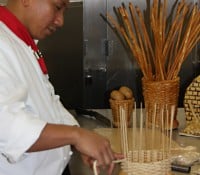 Geflochtene Brotkörbe auf der Celebrity Eclipse