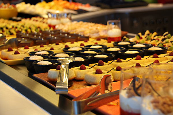 Nachtisch-Buffet: Wer kann da schon Nein sagen?