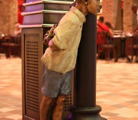 Liebenswerte Detail: Skulptur am Boardwalk