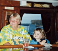 Leonies Lieblingsplatz auf der Delta Queen: die Texas Lounge Bar