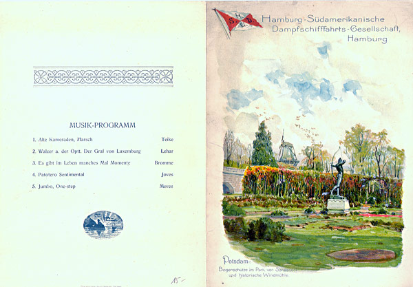 Schnelldampfer Cap Norte 1923