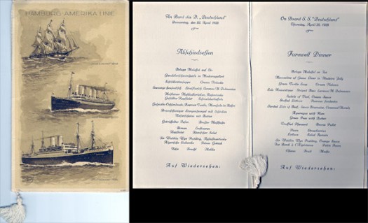 Deutschland: Farewell-Dinner 1926