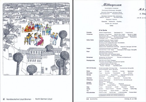 MS Europa VI, 1968