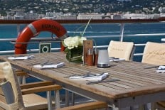 Traumurlaub auf See: Frühstück am Sonnendeck