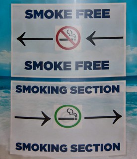 Raucher und Nichtraucher getrennt: Casino der Oasis of the Seas