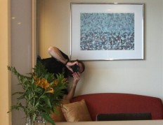 Erwischt: Fotograf im Spiegel - Kabinen-Foto auf der Celebrity Constellation.