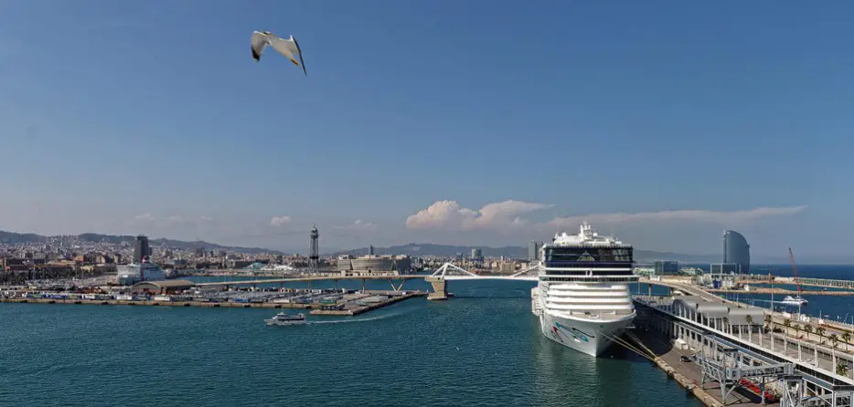 Barcelona: größter Kreuzfahrthafen Europas, weltweit Nr. 5