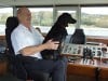 Hunde-Besuch auf der Brücke (Bild: 1AVista) Hunde-Besuch auf der Brücke (Bild: 1AVista)