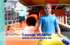 Cruisetricks.de-Reporterin Leonie Winkler auf der Norwegian Epic