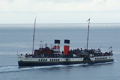 Hochsee-Raddampfer "Waverley" (Bild: David Spender)